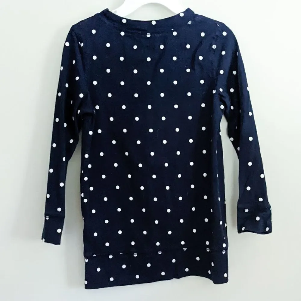 Osh Kosh B'Gosh Girls Polka Dot Gold Heart Dress